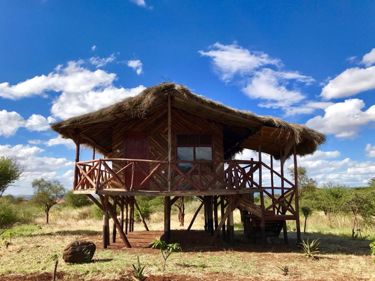 Vila Amboseli Eco Camp Exteriér fotografie